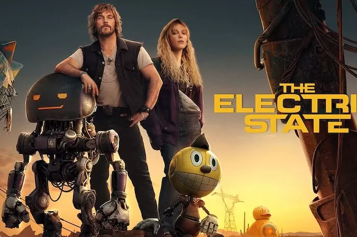 Review Film The Electric State Petualangan Robot di Dunia Runtuh